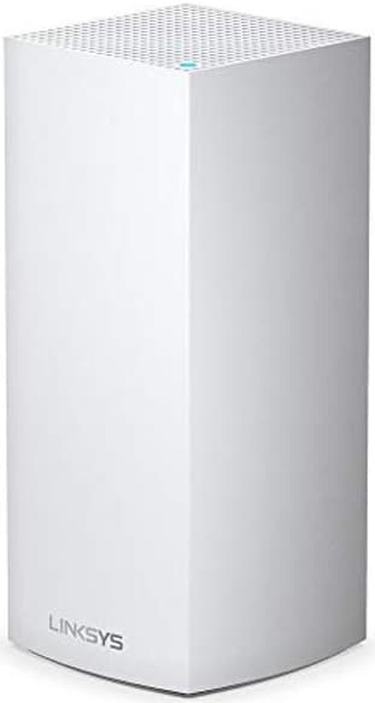 Main image of Linksys MX5300 Velop AX Whole Home WiFi 6 System: Wireless Router and Extender, Gigabit Ethernet Ports, 5.3 Gbps, 3,000 sq ft, 50 devices (1-Pack)