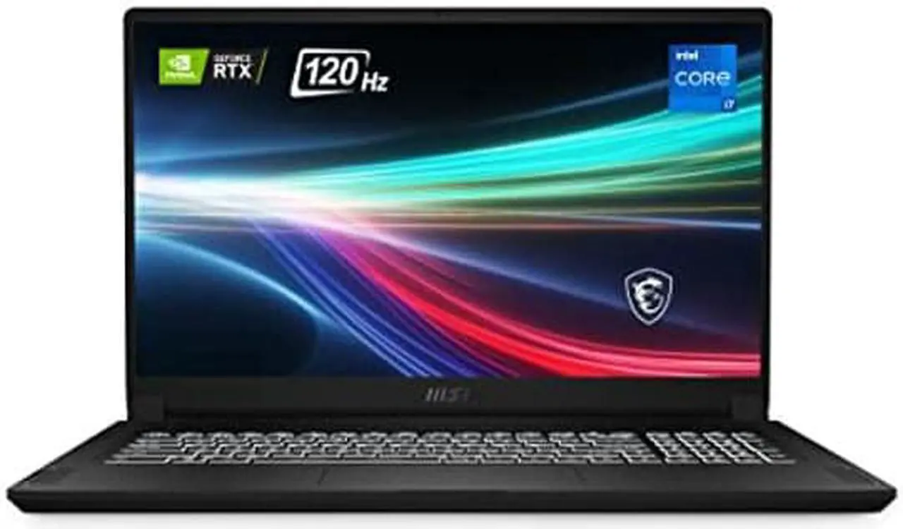 Main image of MSI Creator 17 Professional Laptop: 17.3" UHD 120Hz 100% Adobe RGB Display, Intel Core i7-11800H, NVIDIA GeForce RTX 3070, 16GB RAM, 1TB NVME SSD, Thunderbolt 4, Win10 PRO, Core Black (B11UG-494)