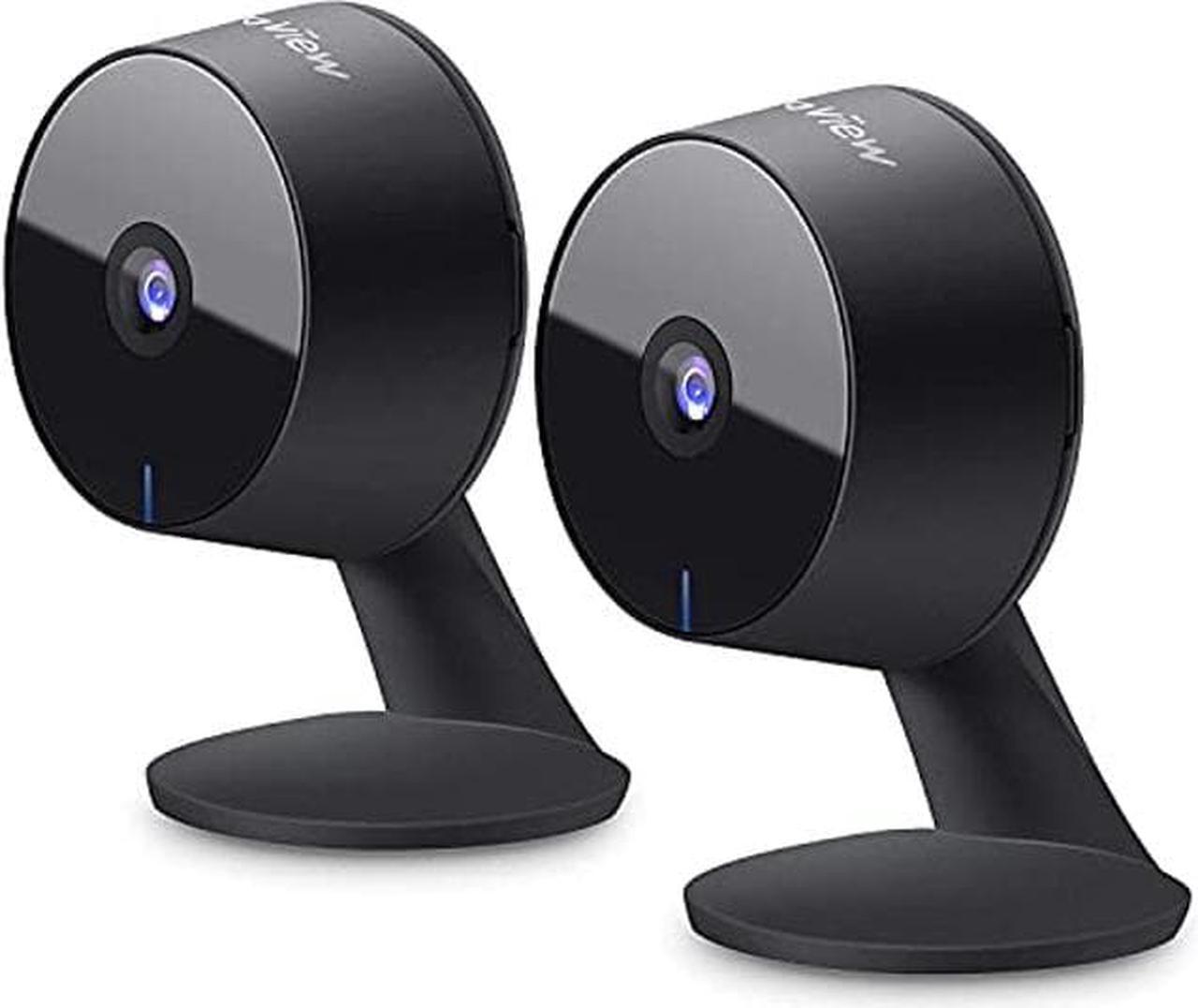 Main image of LaView Smart Indoor Security Camera for Home(2 Pack), 1080p HD Baby Monitor with Motion and Sound Detection,Two-Way Audio, Night Vision, US Cloud Server & SD Card Storage, Compatible with Alexa