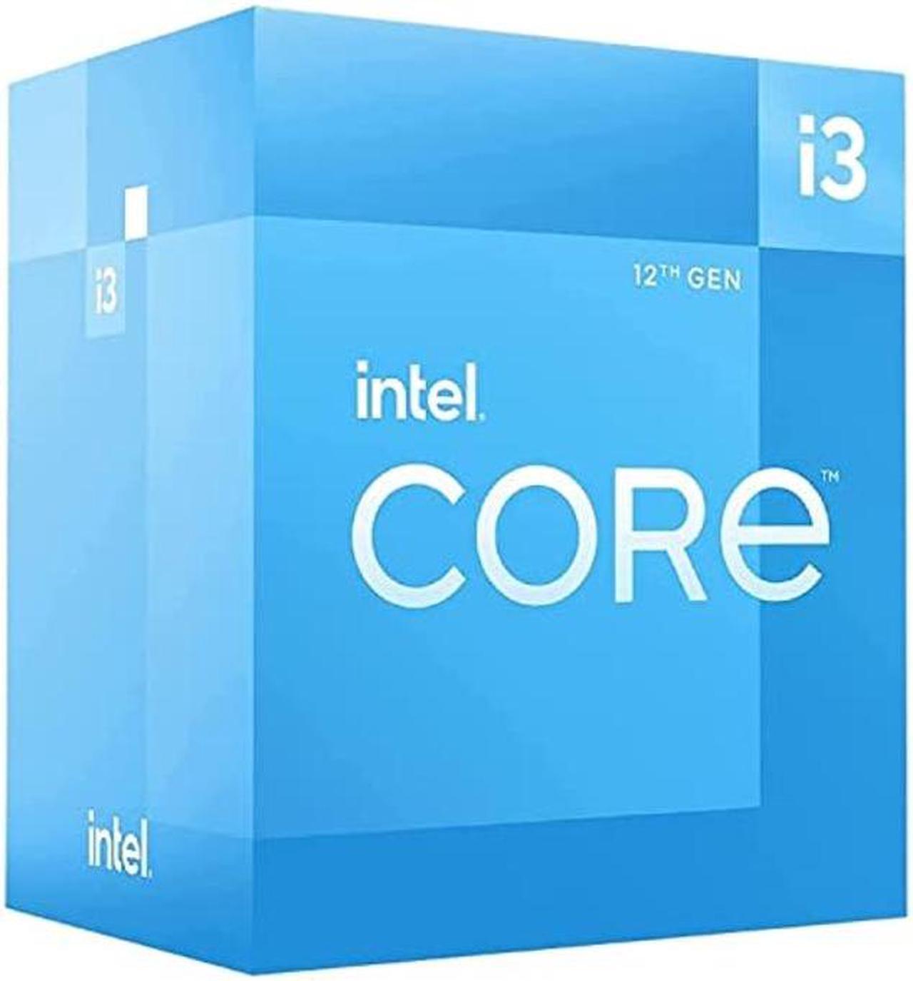 Main image of Intel Core i3 (12th Gen) i3-12100 Quad-core (4 Core) 3.30 GHz Processor - Retail Pack, Blue