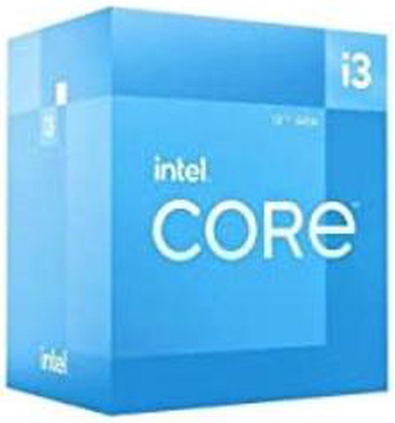 Alt view image 3 of 5 - Intel Core i3 (12th Gen) i3-12100 Quad-core (4 Core) 3.30 GHz Processor - Retail Pack, Blue