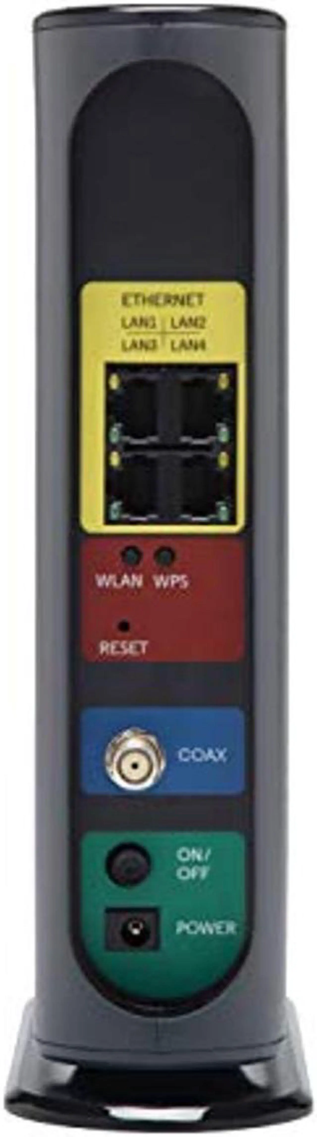 Alt view image 5 of 5 - MOTOROLA MG7540 16x4 Cable Modem Plus AC1600 Dual Band Wi-Fi Gigabit Router with DFS, 686 Mbps Maximum DOCSIS 3.0 - Approved by Comcast Xfinity, Cox, Charter Spectrum, More