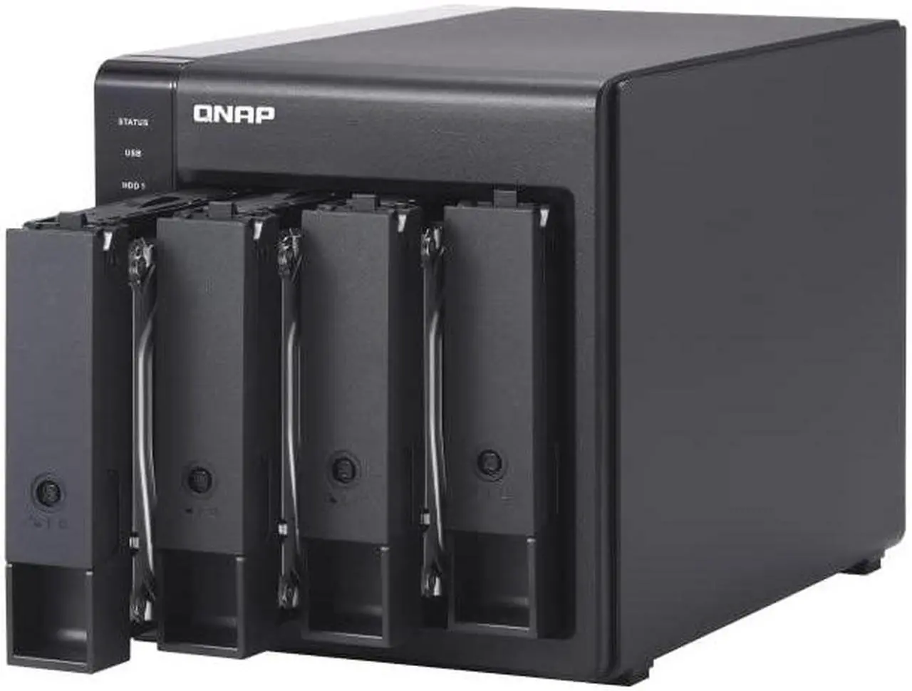 Alt view image 2 of 5 - QNAP TR-004 4 Bay USB Type-C Direct Attached Storage (DAS) with hardware RAID (Diskless)