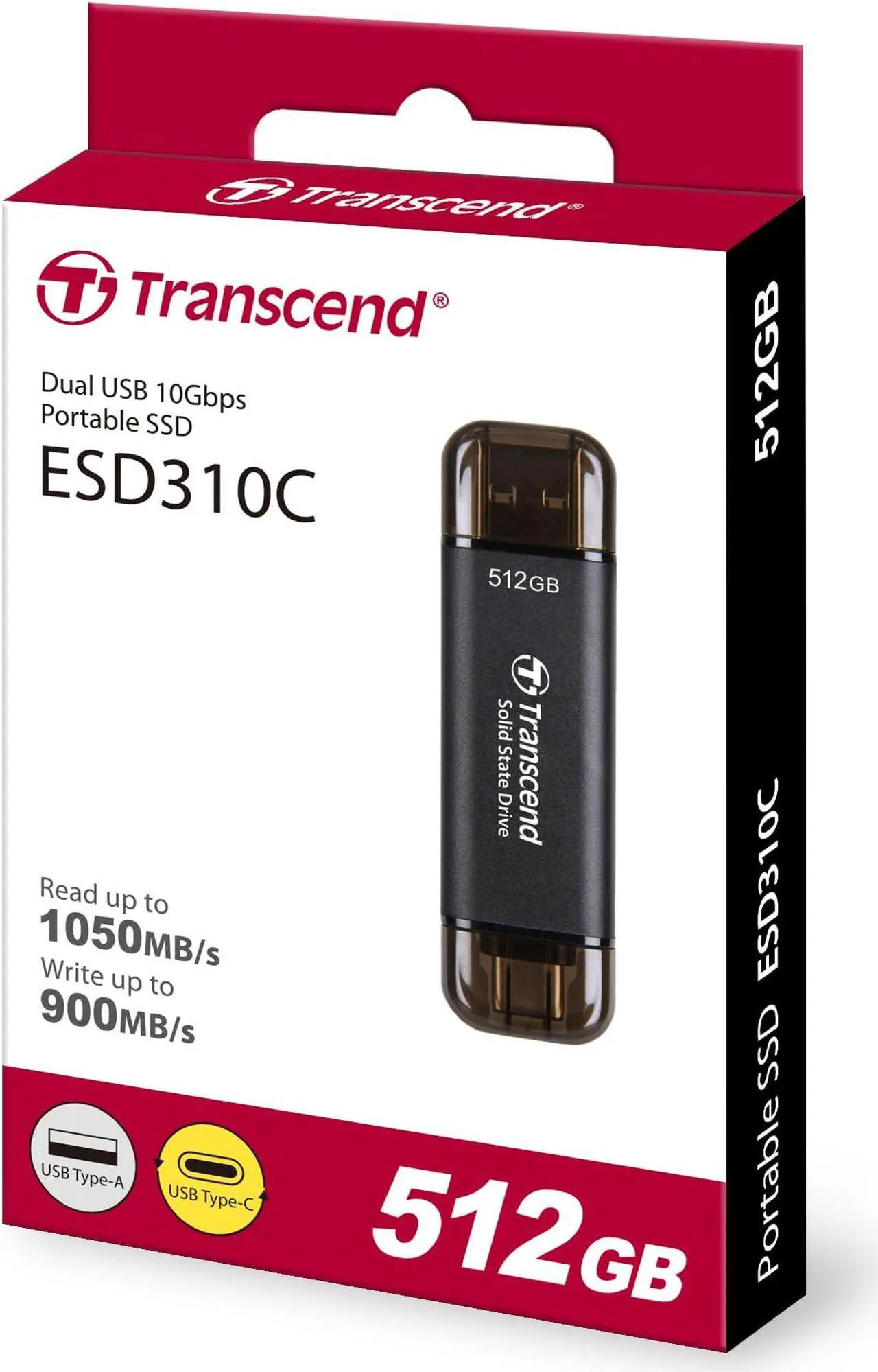 Alt view image 5 of 5 - Transcend TS512GESD310C