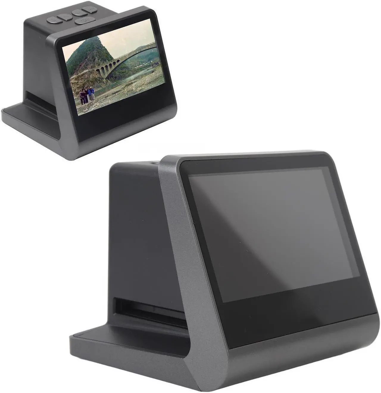 Alt view image 4 of 5 - Slide & Negative Scanner with 5inch LCD Screen, 48MP Digital Film Scanner Convert 135 126 110 Super 8mm Films to High Resolution 48MP JPEG Digital Photos