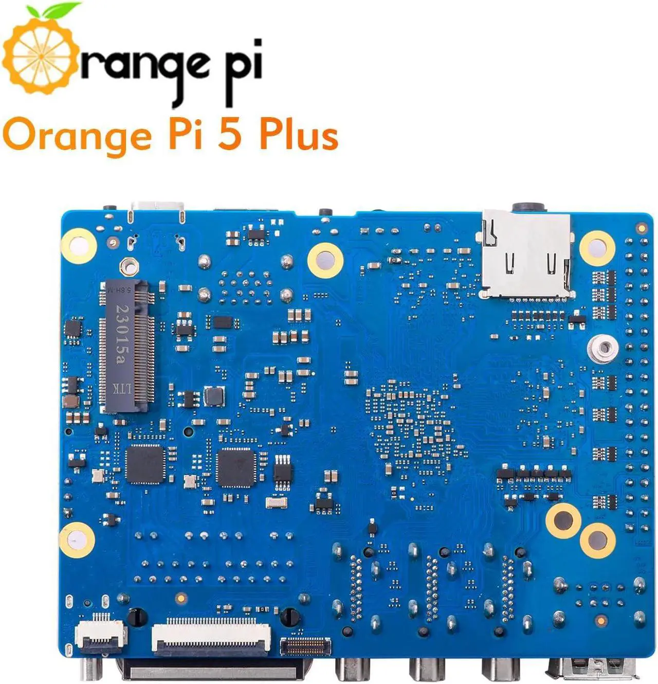 Alt view image 3 of 5 - Generic Orange Pi 5 Plus 32GB LPDDR4X RK3588 8 Core 64 Bit Single Board Computer, 2.4GHz Frequency Open Source Development Board Run Orange Pi OS, Android, Debian, Ubuntu (Pi 5 Plus 32GB)