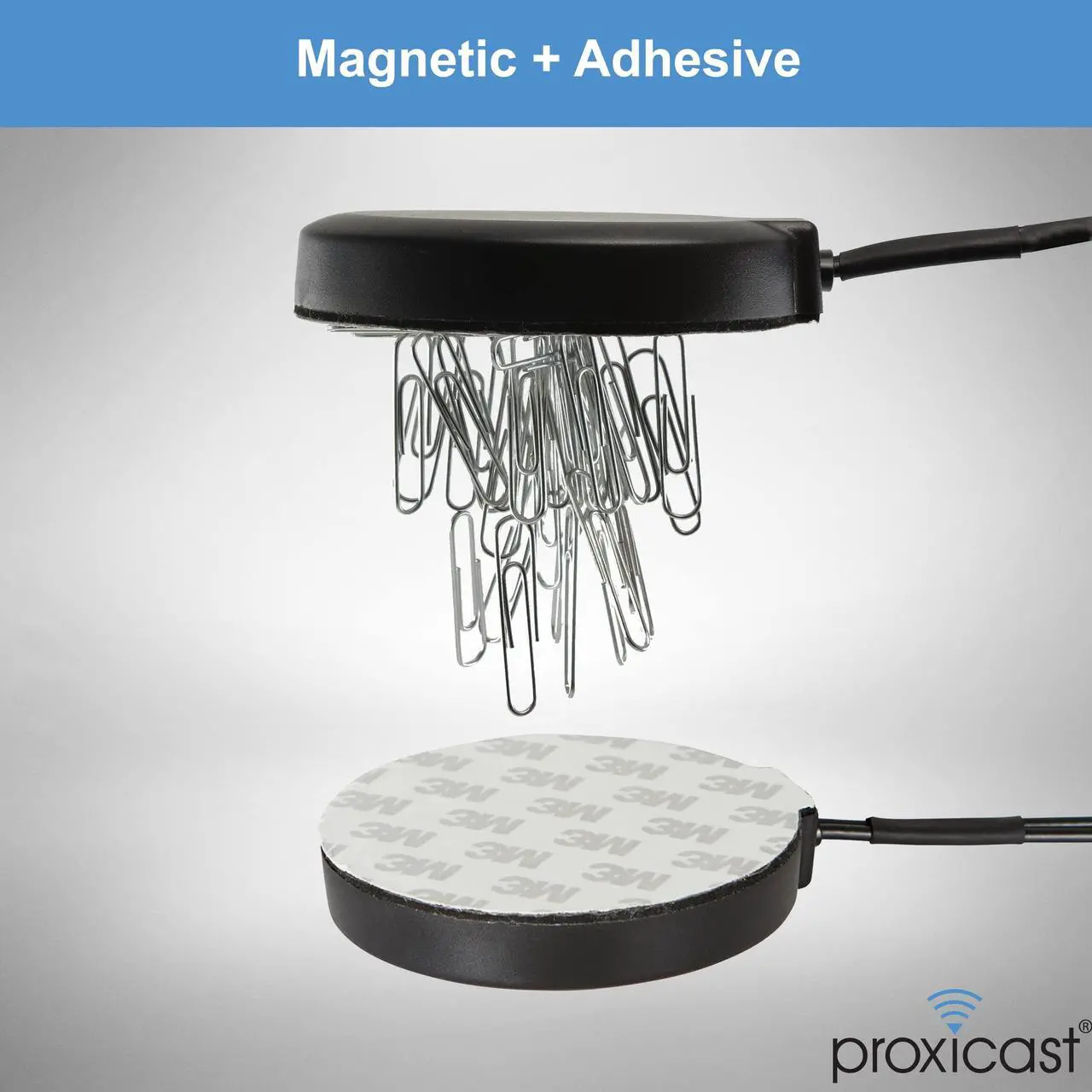 Alt view image 2 of 5 - Proxicast Ultra Low Profile MIMO 4G / 5G Omni-Directional Magnetic/Adhesive Mount Antenna for Verizon, AT&T, T-Mobile Modems & Routers with SMA or TS9 External Antenna Jacks (ANT-122-M19)