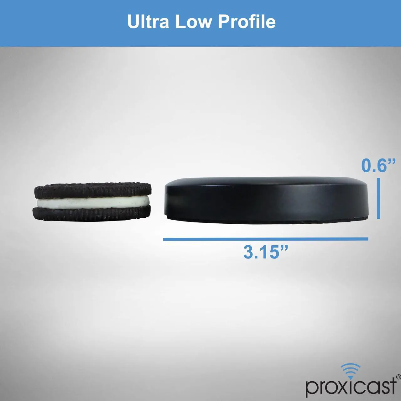 Alt view image 4 of 5 - Proxicast Ultra Low Profile MIMO 4G / 5G Omni-Directional Magnetic/Adhesive Mount Antenna for Verizon, AT&T, T-Mobile Modems & Routers with SMA or TS9 External Antenna Jacks (ANT-122-M19)
