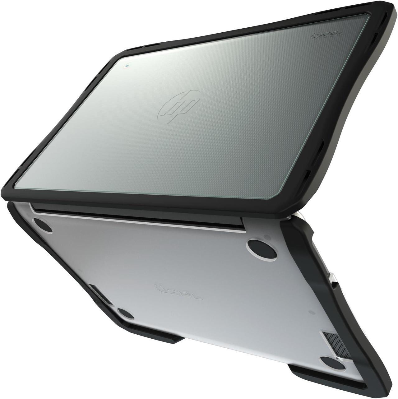 Main image of UZBL Case for HP Chromebook 11 G9 EE & for HP Chromebook 11 G8 EE | Protective Air Hard Shell Polycarbonate Laptop Clear Case Cover | Student-Proof Protection