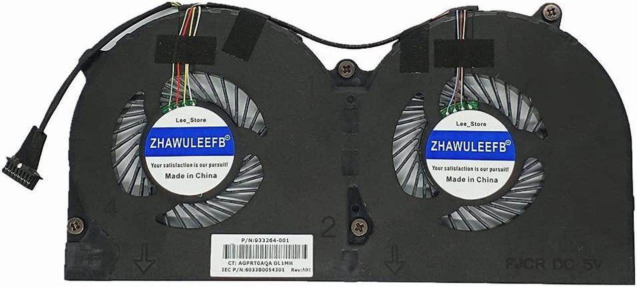 Main image of ZHAWULEEFB Replacement New Cooling Fan for HP 933264-001 Elite POS 141 143 145 FJCR 6033B0054301 DFS531005PL0T FJCR DC5V 0.5A