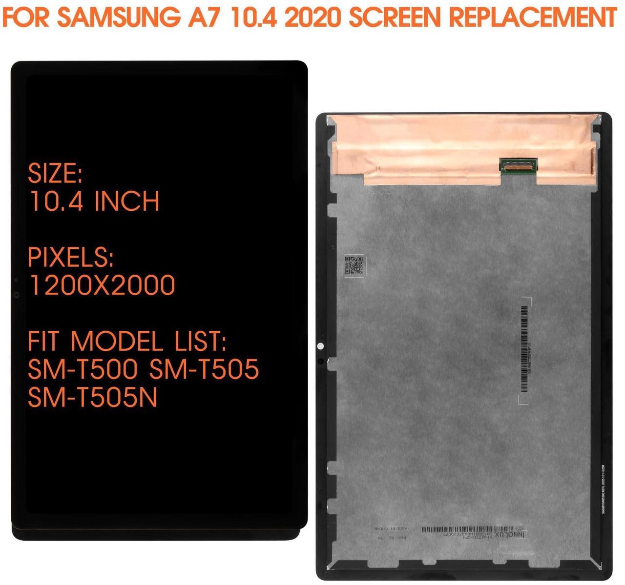 Alt view image 2 of 5 - for Samsung Galaxy Tab A7 10.4 2020 Screen Replacement for Samsung A7 T500 LCD Display SM-T505 SM-T500 Digitizer Touch Screen Assembly Repair Parts+Installation Video+Tools