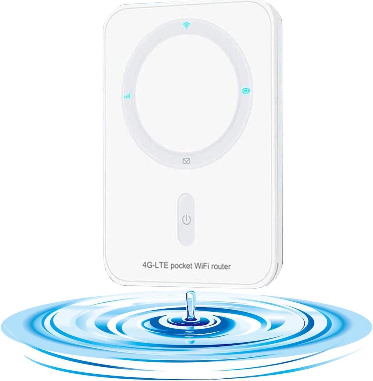 Main image of WDINLY Portable WiFi Hotspot Device for Travel, Unlocked Mobile WiFi Hotspot Router with SIM Card Slot, Supports B2/B4/B5/B12/B17 Networks, Includes 2GB Data for 30 Days, Compatible with AT&T T-Mobile