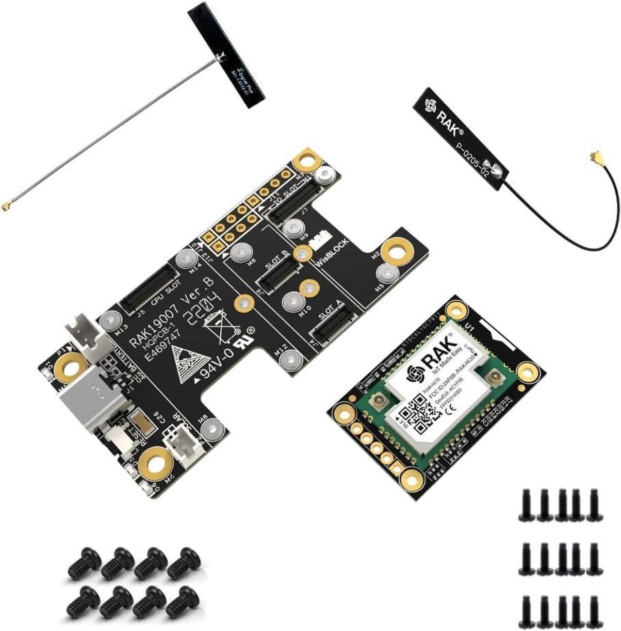 Main image of RAKwireless WisBlock Meshtastic Starter Kit US915 Base RAK19007 + Core RAK4631
