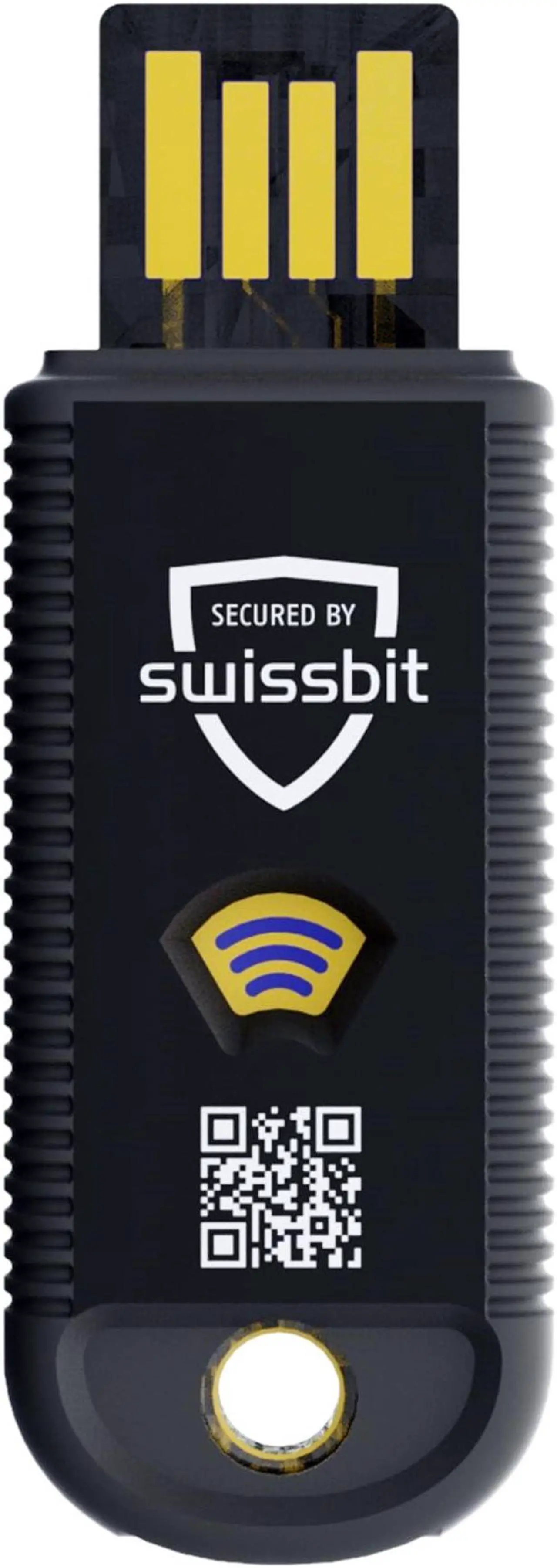 Main image of Swissbit - iShield Key Pro Security Key, Hardware Authenticator, USB and NFC Connection, FIDO2 Certified, U2F, HOTP, TOTP, PIV, 2FA, Black, (1pc) (iShield Key Pro USB-A/NFC)
