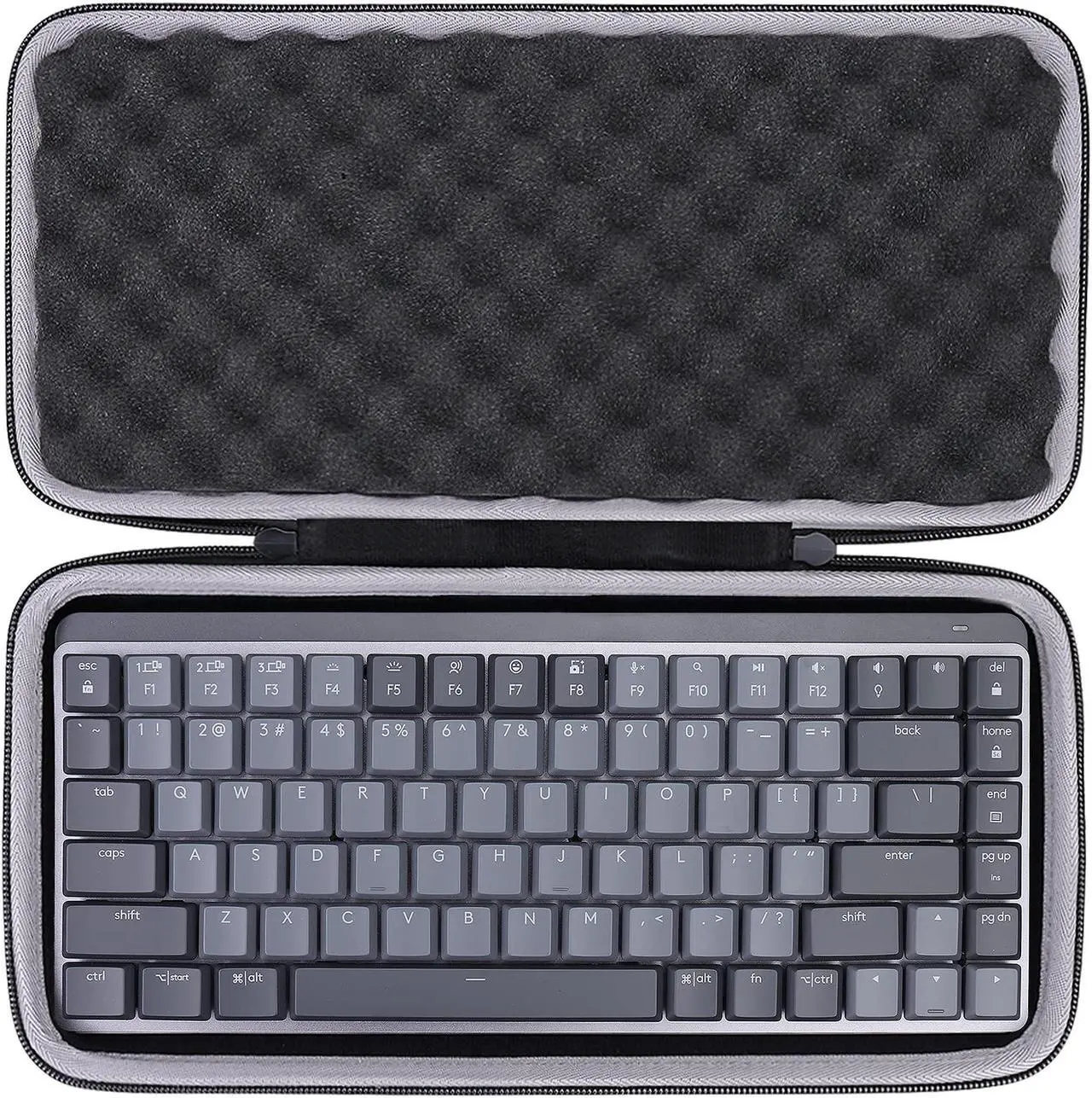 Alt view image 5 of 5 - Hard Case for Logitech MX Master 3S + Mechanical Mini Keyboard