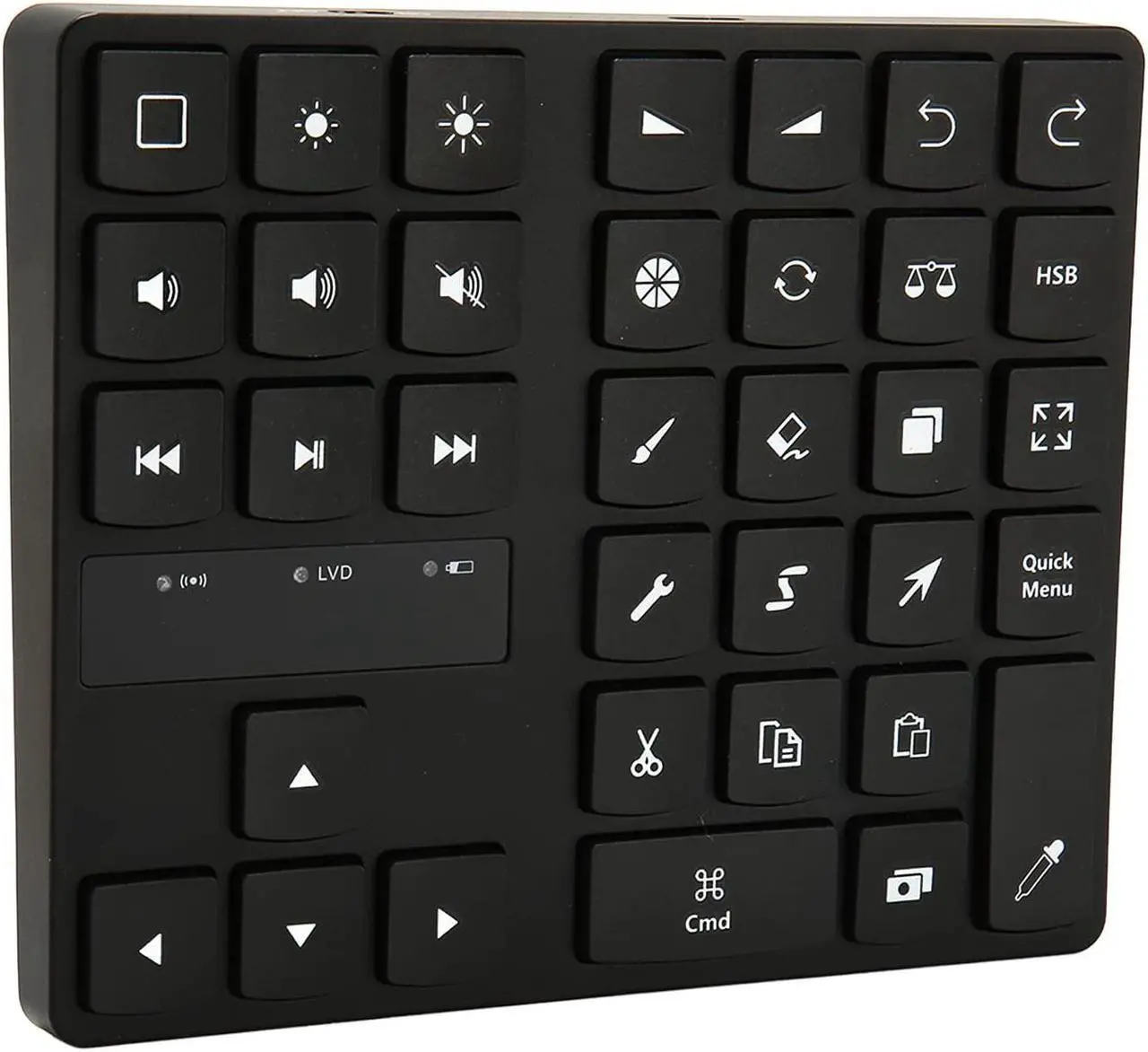 Main image of Keyboard for Procreate, Rechargeable Drawing Keyboard with 35 Shortcut Keys, One Handed Buetooth Keypad for Drawing Shortcuts, Graphic Tablets, Drawing Tablet, Laptop