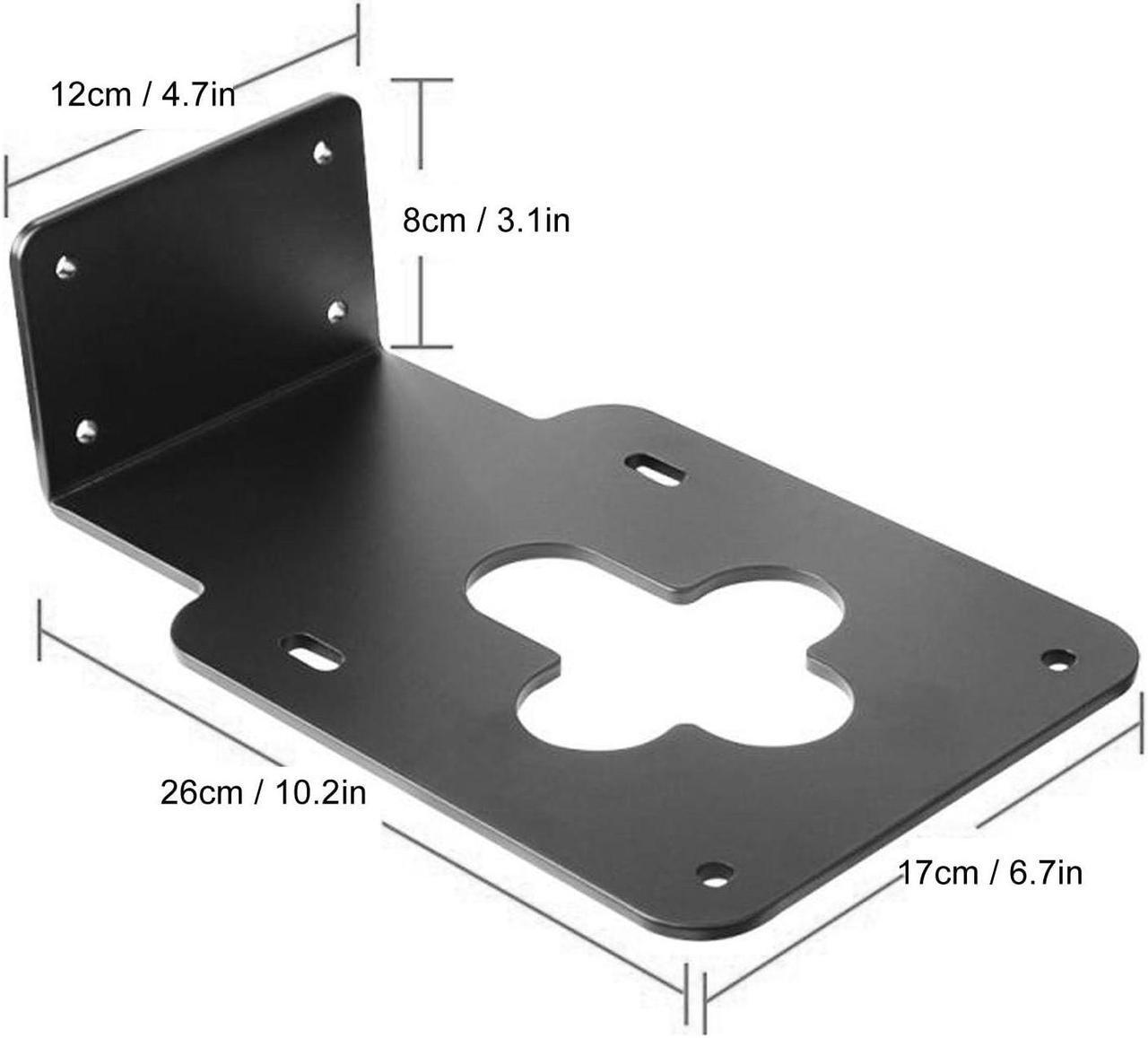 Alt view image 2 of 5 - Dpofirs Speaker Wall Bracket for KEF LS50 Meta LS50 II, Speaker Mounting Brackets, Thickened Metal Speaker Wall Mount Holder for KEF