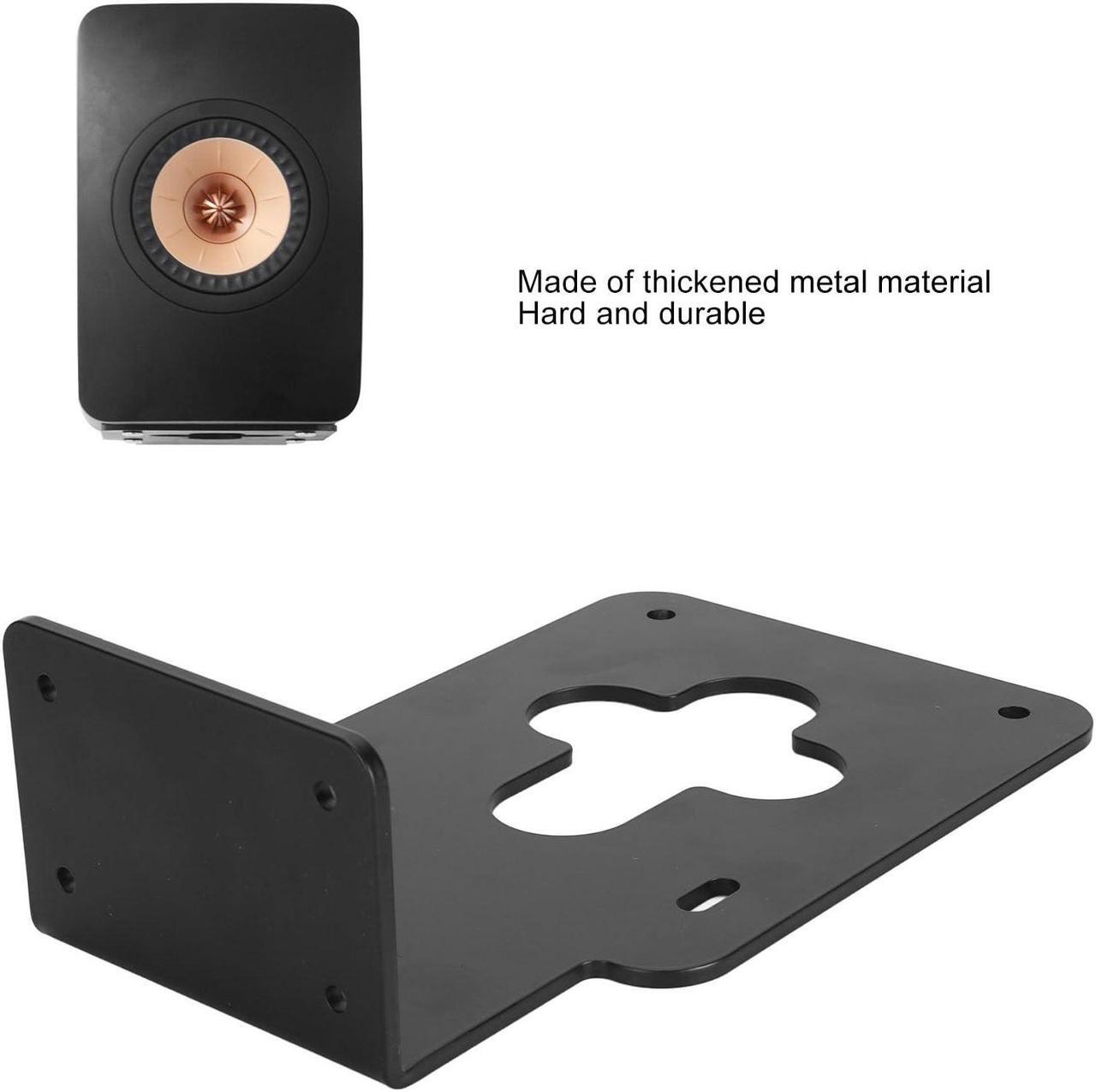Alt view image 3 of 5 - Dpofirs Speaker Wall Bracket for KEF LS50 Meta LS50 II, Speaker Mounting Brackets, Thickened Metal Speaker Wall Mount Holder for KEF