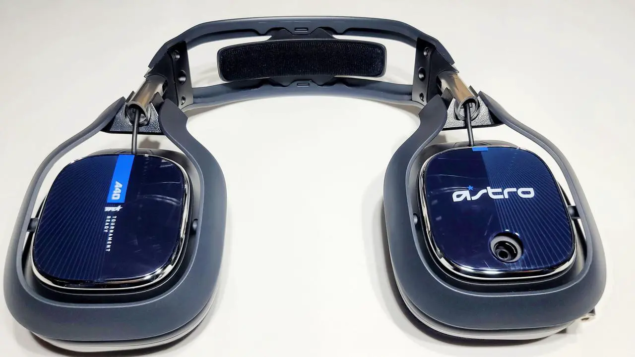 Alt view image 3 of 12 - ASTRO Gaming A40 TR Headset + MixAmp Pro TR for PS5, PS4 and PC-Black/blue