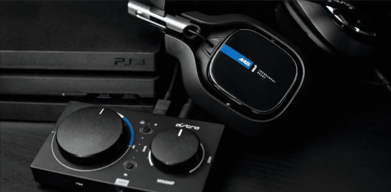 Main image of ASTRO Gaming A40 TR Headset + MixAmp Pro TR for PS5, PS4 and PC-Black/blue