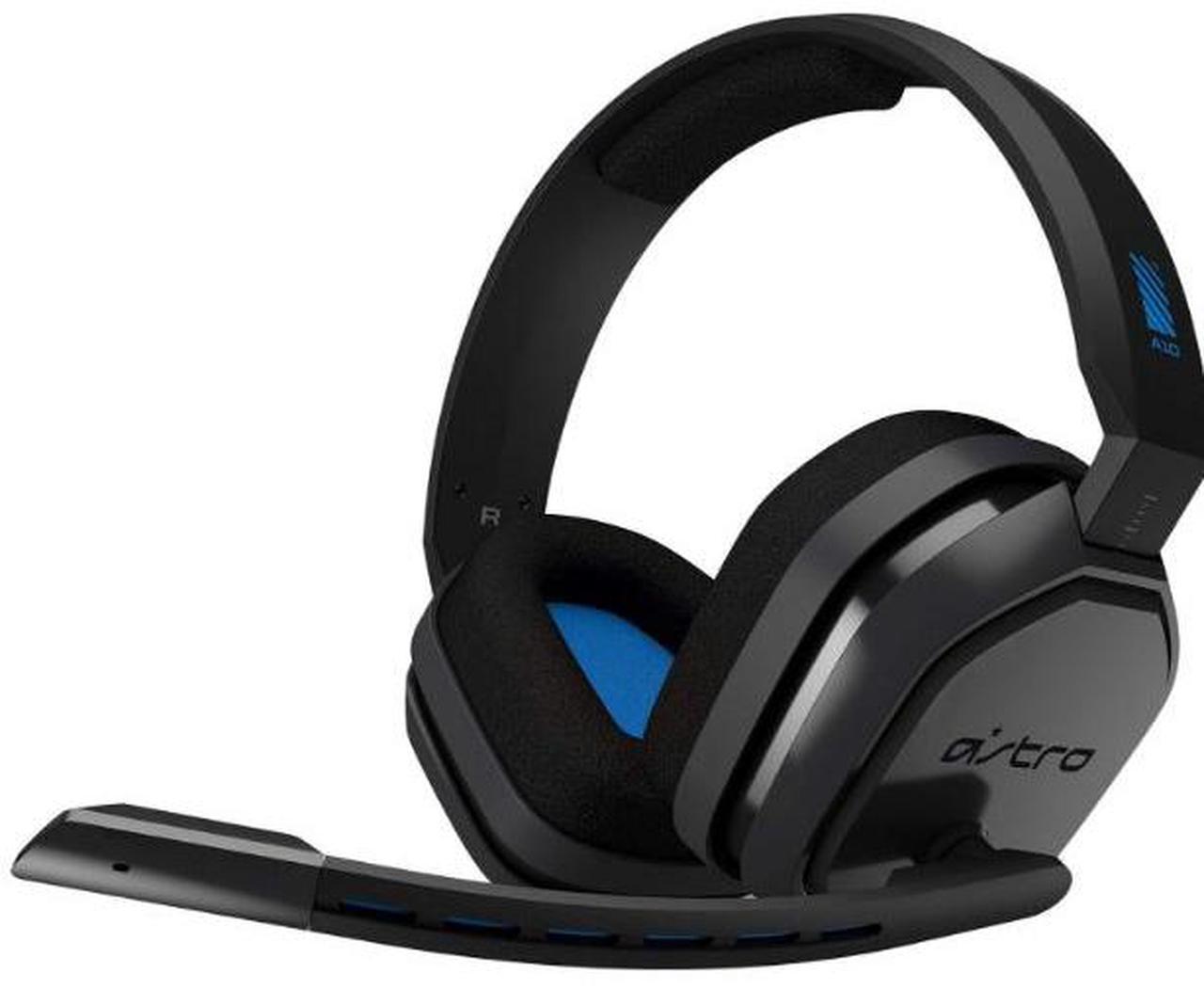 Alt view image 3 of 3 - astro gaming a10 headset for xbox one/nintendo switch / ps4 / pc and mac  wired 3.5mm and boom mic by logitech  bulk packaging  blue/black