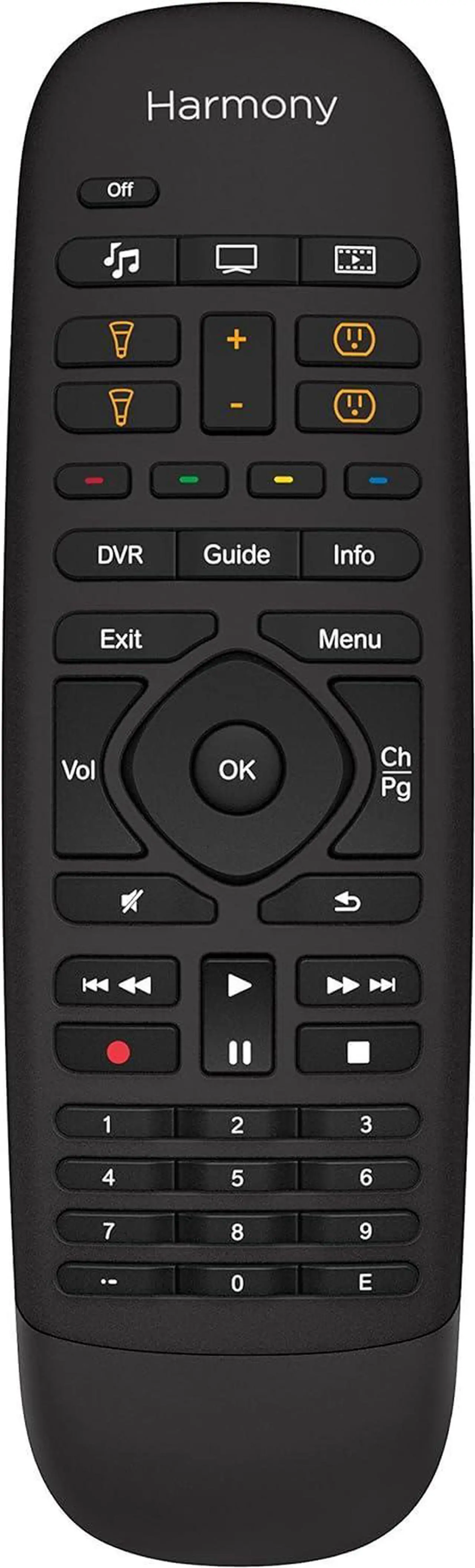 Alt view image 2 of 4 - logitech Harmony Companion All In One Remote Control for Smart Home and Entertainment Devices (Black) (Renewed)