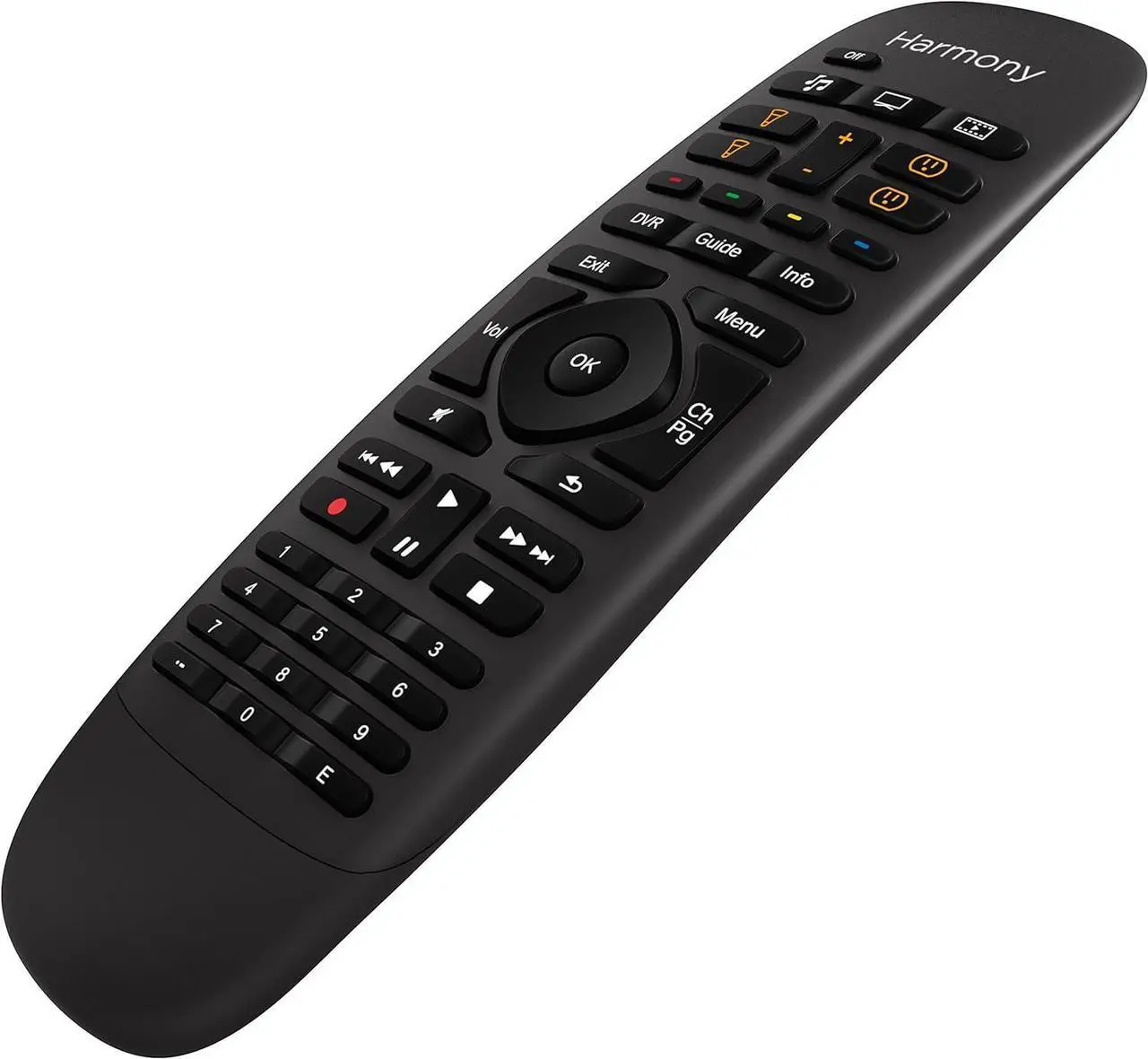 Alt view image 3 of 4 - logitech Harmony Companion All In One Remote Control for Smart Home and Entertainment Devices (Black) (Renewed)