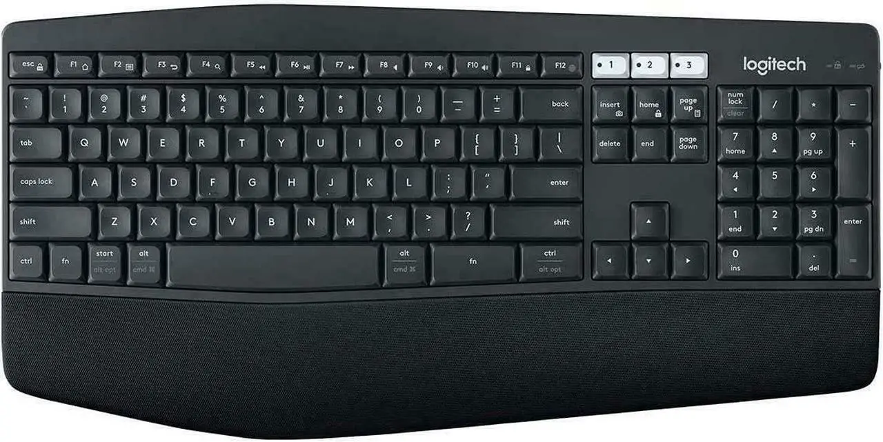 Main image of Logitech K850 Wireless Bluetooth Keyboard PC Mac Chrome KEYBOARD ONLY