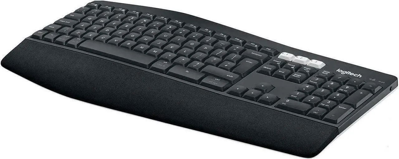 Alt view image 3 of 3 - Logitech K850 Wireless Bluetooth Keyboard PC Mac Chrome KEYBOARD ONLY