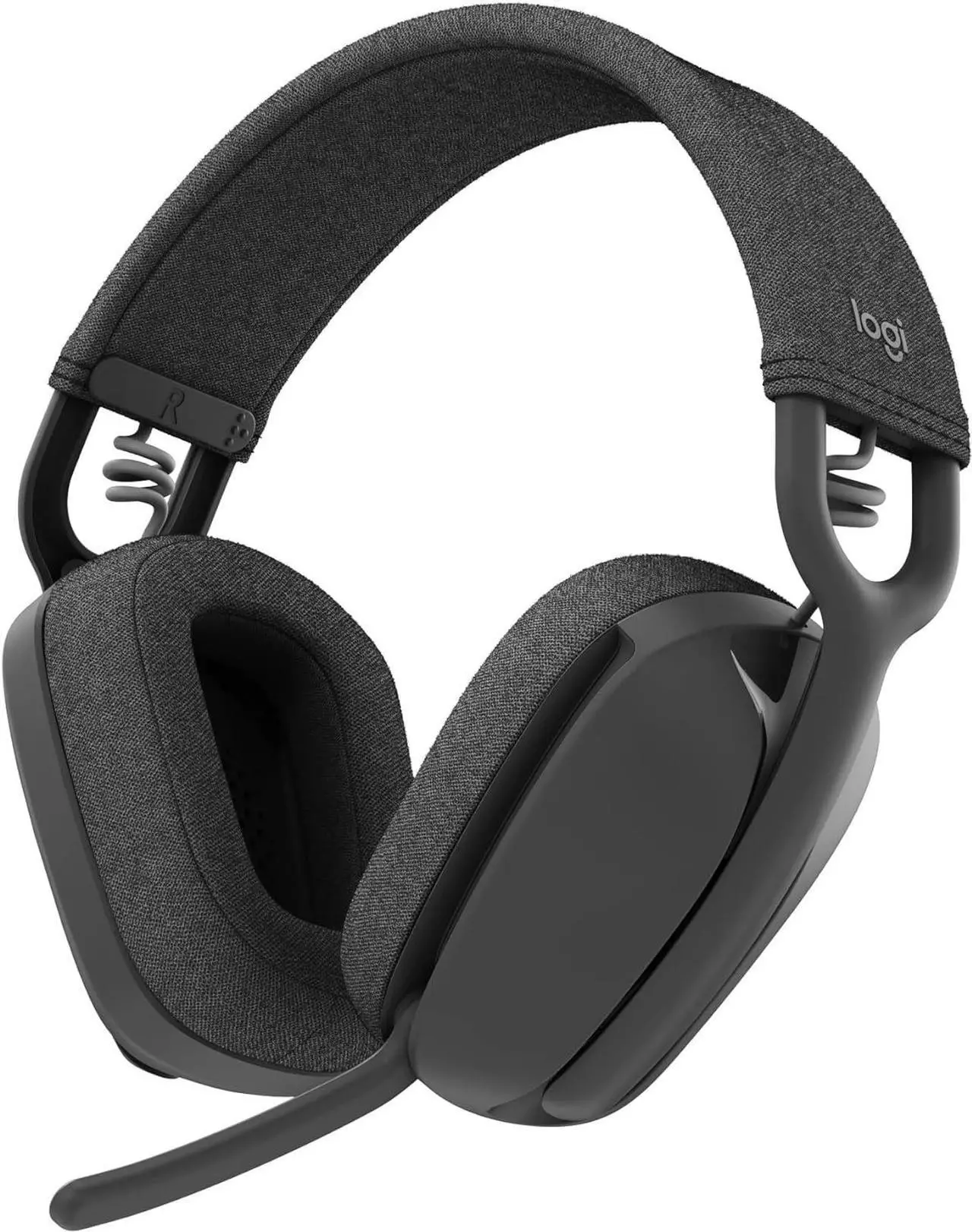 Main image of Logitech Zone Vibe 100 Lightweight Wireless Over Ear Headphones with Noise Canceling Microphone, Advanced Multipoint Bluetooth Headset, Works with Teams, Google Meet, Zoom, Mac/PC - Graphite