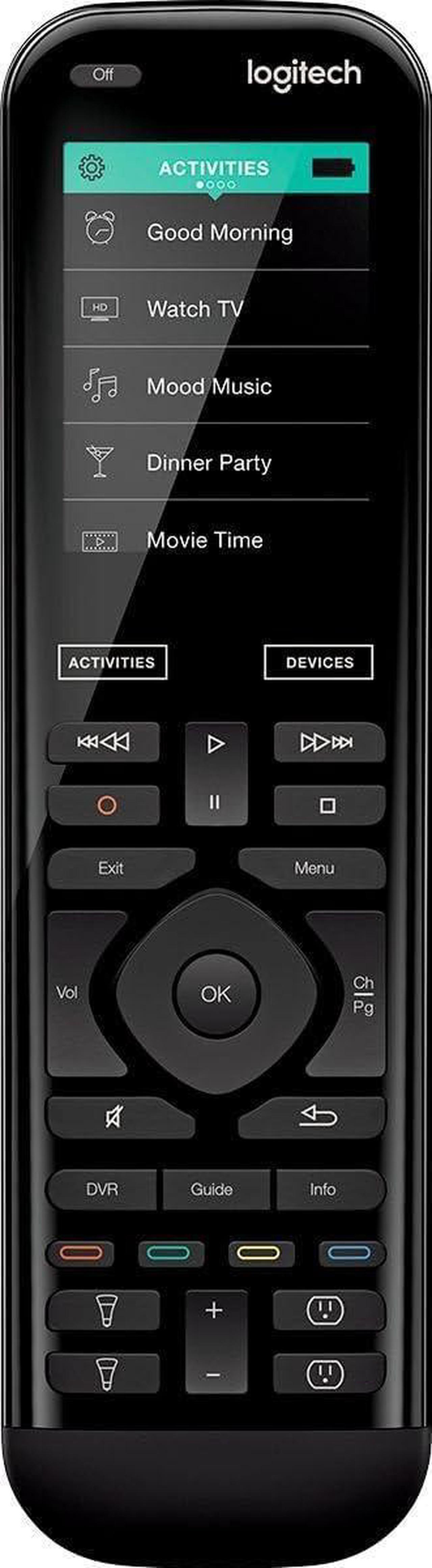 Alt view image 2 of 5 - Genuine Logitech Remote Control and Smart Hub (Harmony Elite, 915-000256, Black)