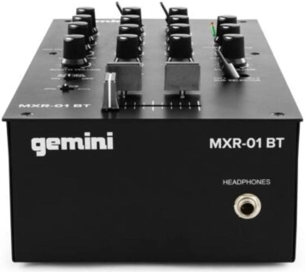 Alt view image 9 of 20 - Gemini MXR-01BT 2-Channel Professional DJ Mixer with Wireless Bluetooth