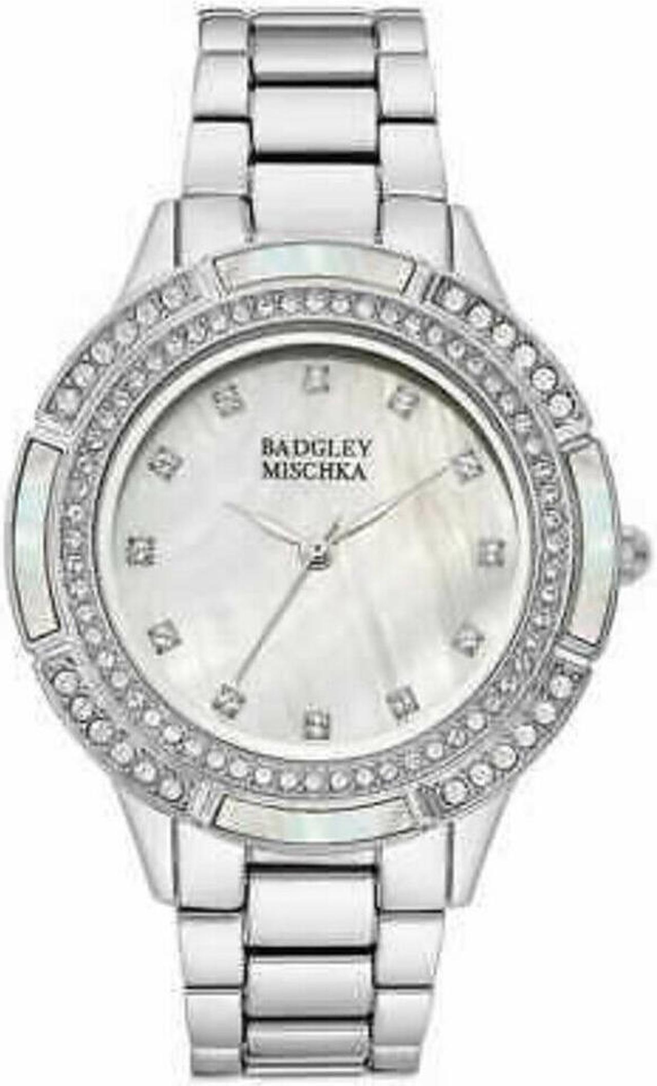 Main image of Badgley Mischka Women's Swarovski Crystals Accented Watch BA/1413MPSV