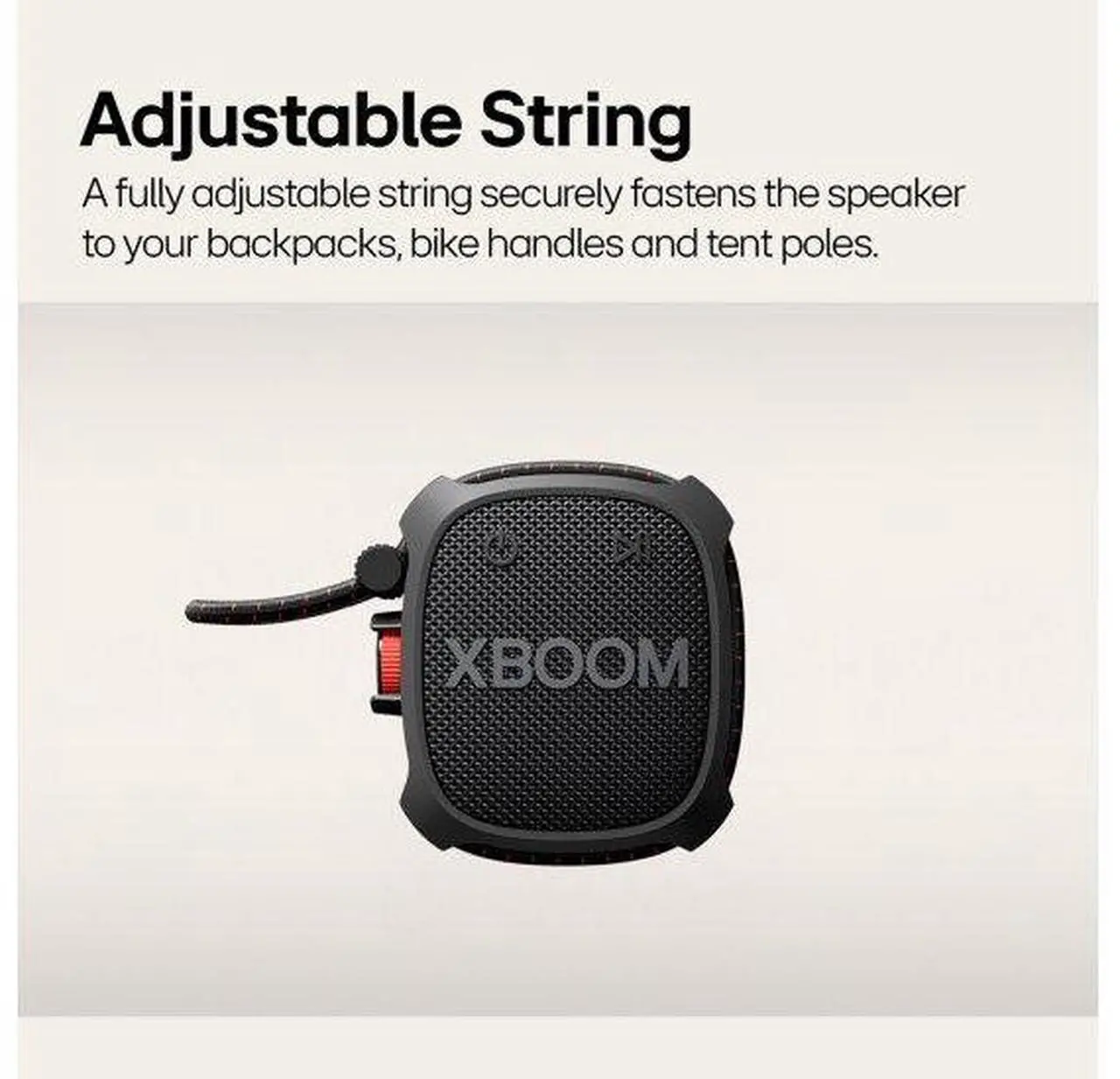 Alt view image 3 of 13 - LG XBOOM Go XG2T Portable Bluetooth Speaker IP67 Water and Dust Protection