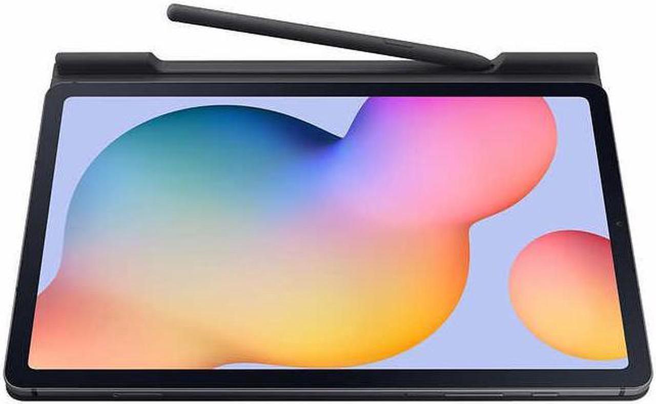 Alt view image 2 of 5 - Samsung Galaxy 10.4" Tab S6 Lite 128GB  Tablet - Oxford Gray - WiFi - Includes Book Cover and S Pen