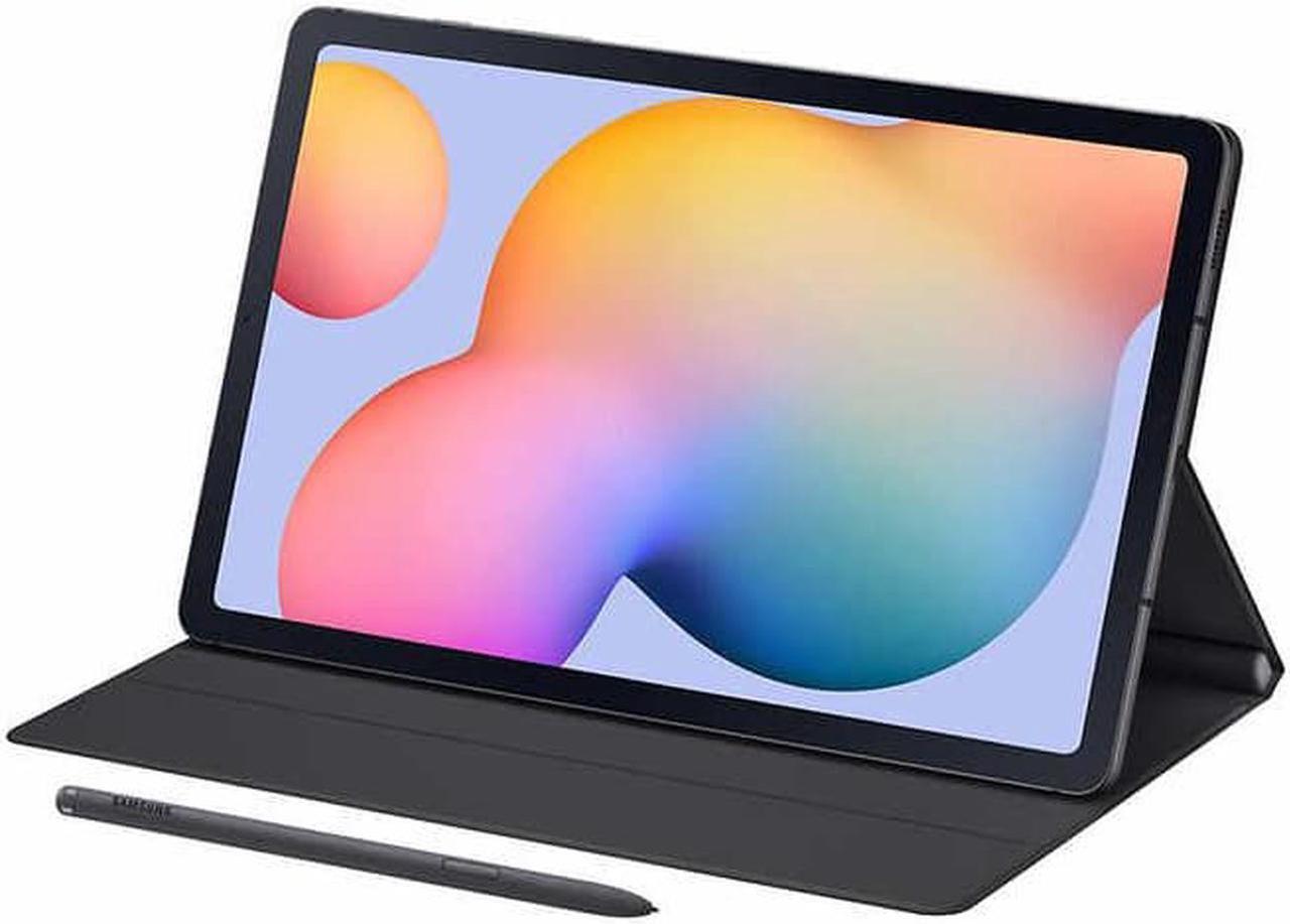 Main image of Samsung Galaxy 10.4" Tab S6 Lite 128GB  Tablet - Oxford Gray - WiFi - Includes Book Cover and S Pen