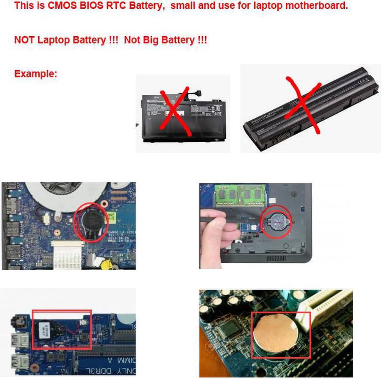 Alt view image 3 of 3 - DBTLAP CMOS RTC Battery Compatible for Samsung 550C XE550C22 XE550C22-A02US CMOS BIOS RTC Battery