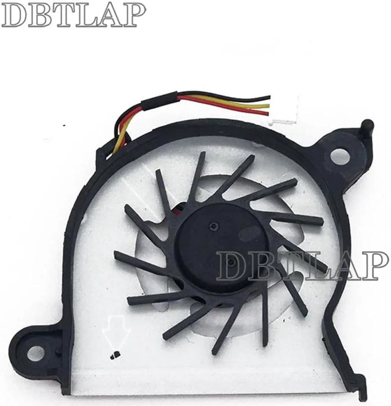 Alt view image 2 of 5 - Laptop CPU Fan Compatible for Toshiba NB300 NB305 Notebook Laptop Cooler Fan AB4105HX-KB3 heatsink Q