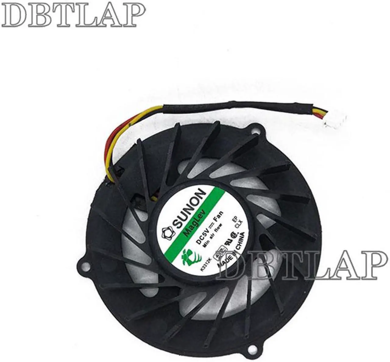 Alt view image 4 of 6 - Laptop CPU Fan Compatible for Acer Aspire 4930 4930G Serie AD5805HX-ED3 YAM3 3 pin Notebook heatsink CPU Cooler Fan