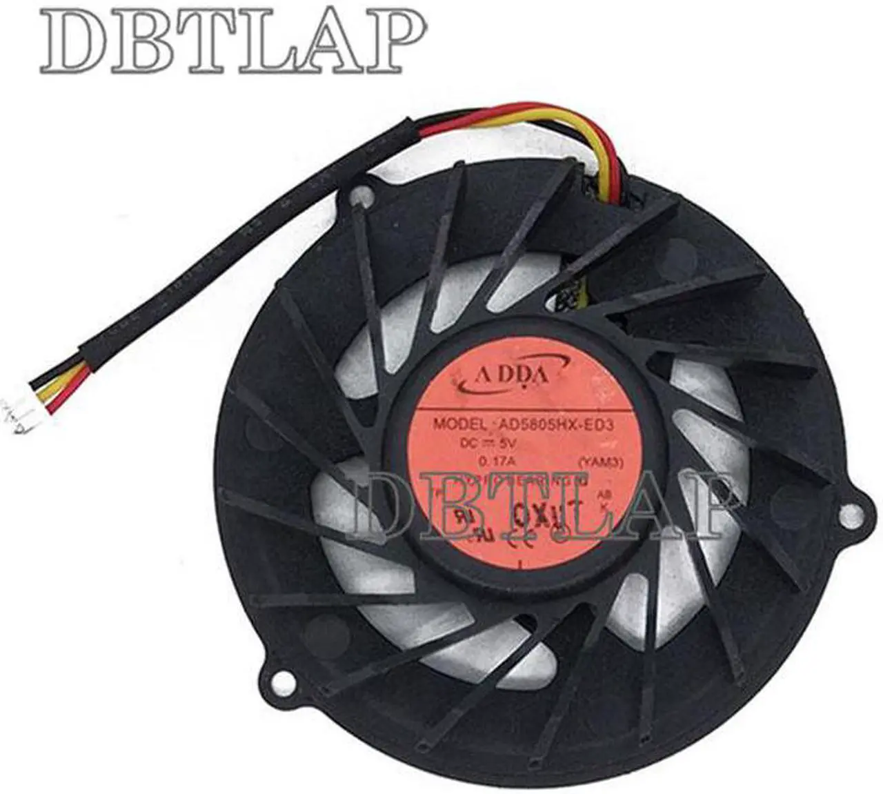 Main image of Laptop CPU Fan Compatible for Acer Aspire 4930 4930G Serie AD5805HX-ED3 YAM3 3 pin Notebook heatsink CPU Cooler Fan