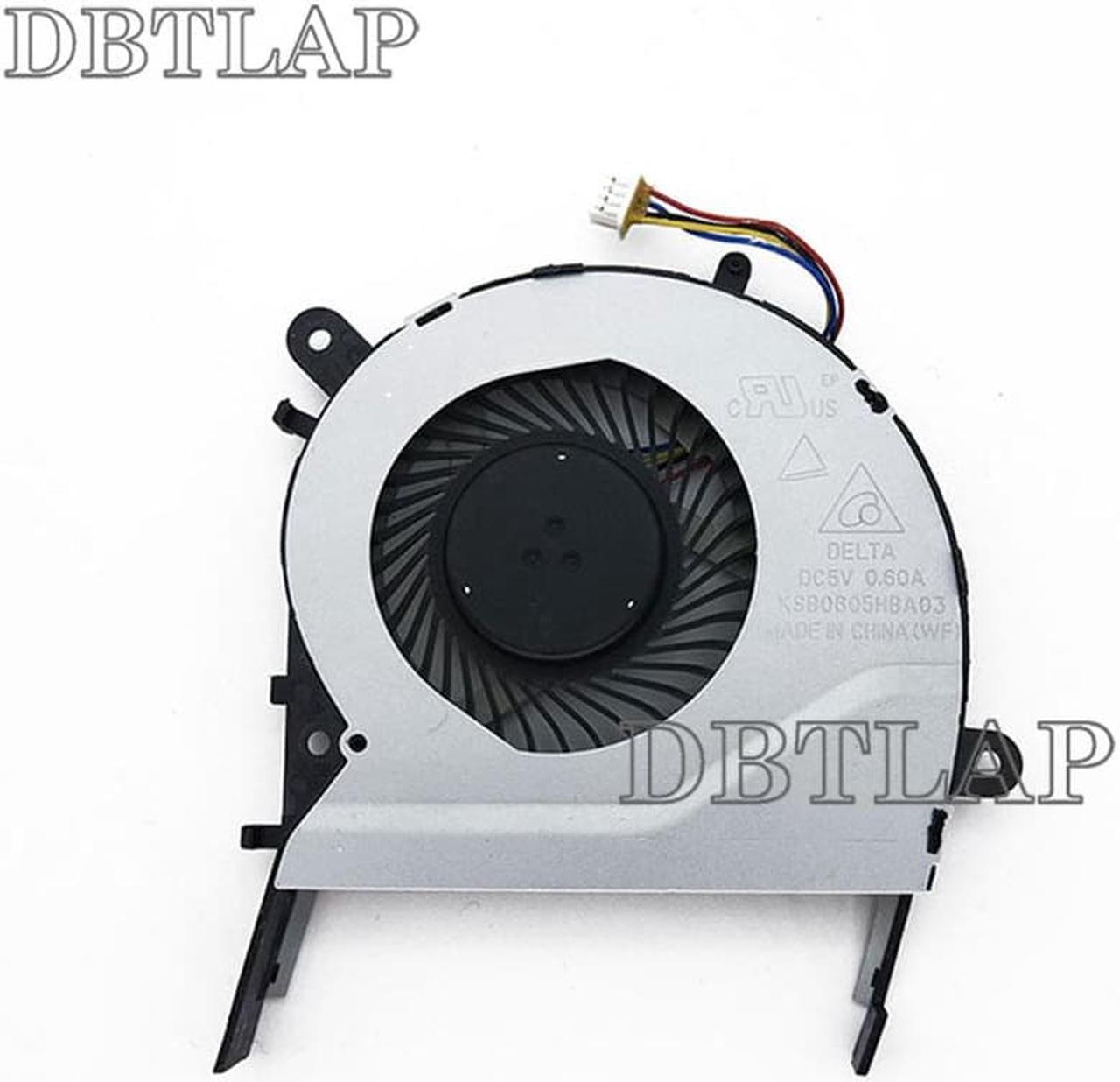 Alt view image 4 of 6 - Cooling Fan for ASUS W419LD R557L F554L Y483L Y483 R556L X555L A555L X455CC F455L F455LD K555D A455 Cooling Fan