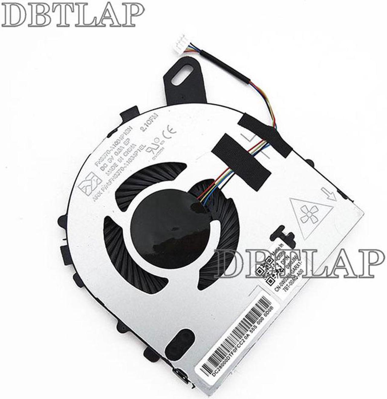 Alt view image 2 of 6 - CPU Fan for Dell Inspiron 7560 V5468 V5568 CN-0W0J85 Laptop Cooling Fan