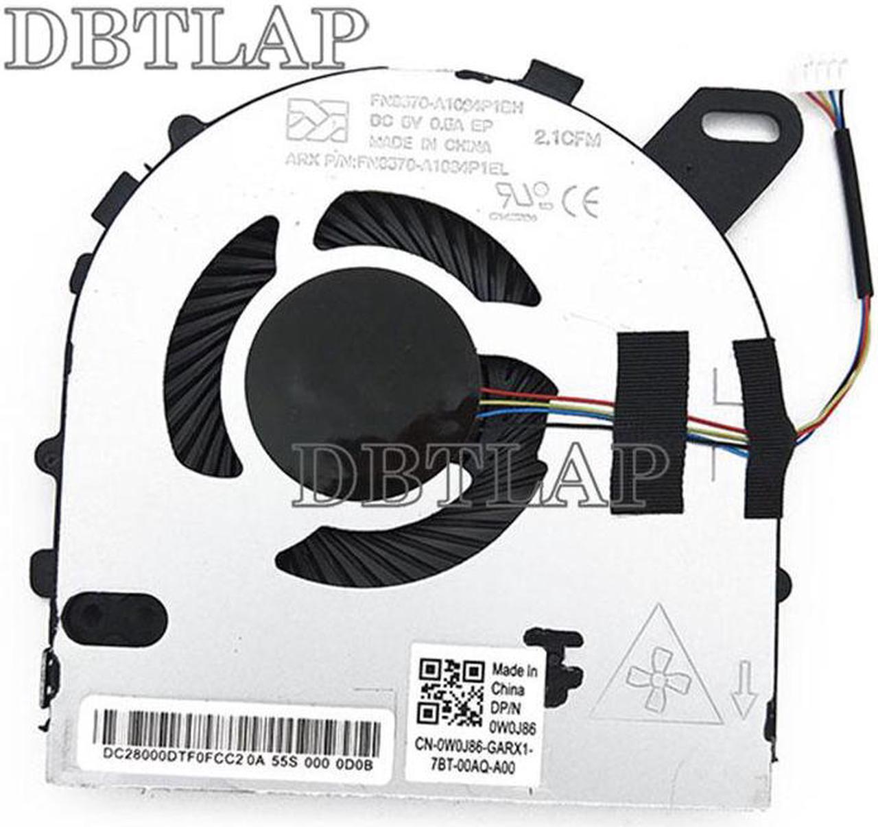 Main image of CPU Fan for Dell Inspiron 7560 V5468 V5568 CN-0W0J85 Laptop Cooling Fan