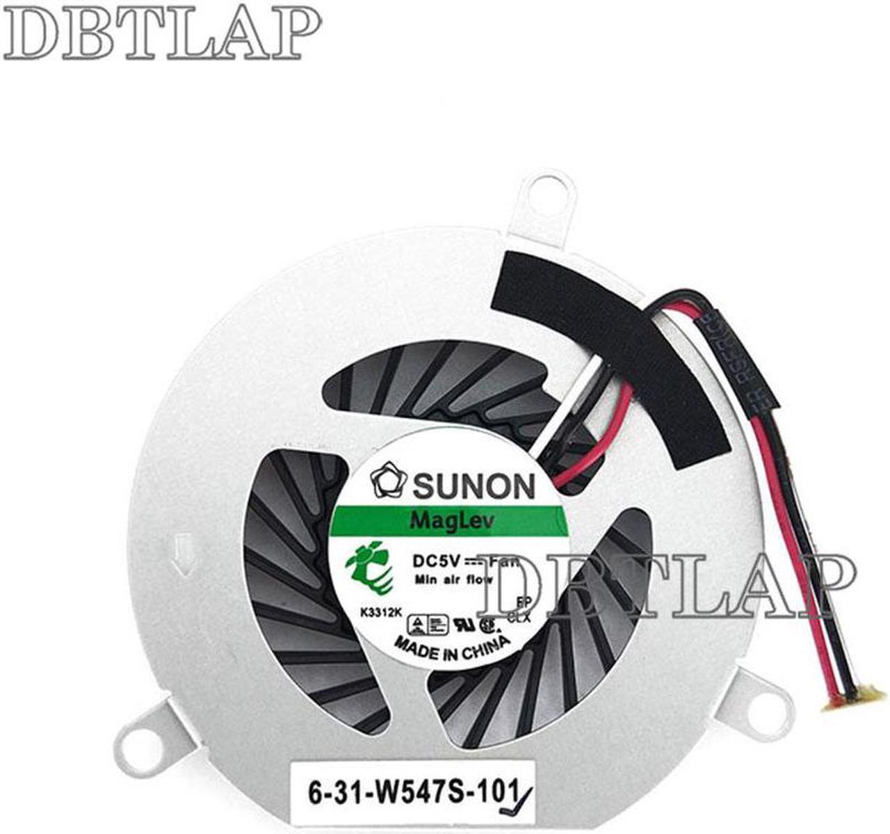 Alt view image 4 of 6 - New CPU Cooling Fan for ADDA AY05305HX080300 for Clevo 6-31-W547S-100 6-31-W547S-101 W547S Laptop Fan