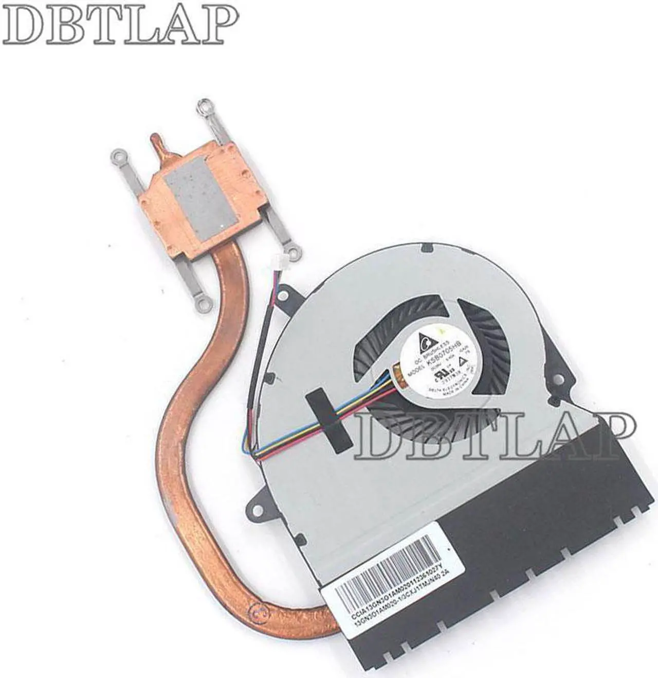 Alt view image 2 of 6 - for Asus X401A X401E X401EI Fan with Heatsink 13GN3O1AM020-1 KSB0705HB-CA29 Laptop Cooling Fan