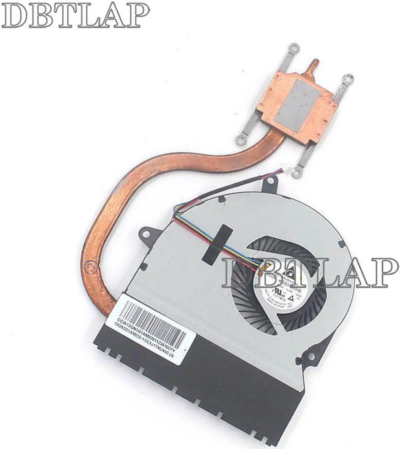 Alt view image 3 of 6 - for Asus X401A X401E X401EI Fan with Heatsink 13GN3O1AM020-1 KSB0705HB-CA29 Laptop Cooling Fan
