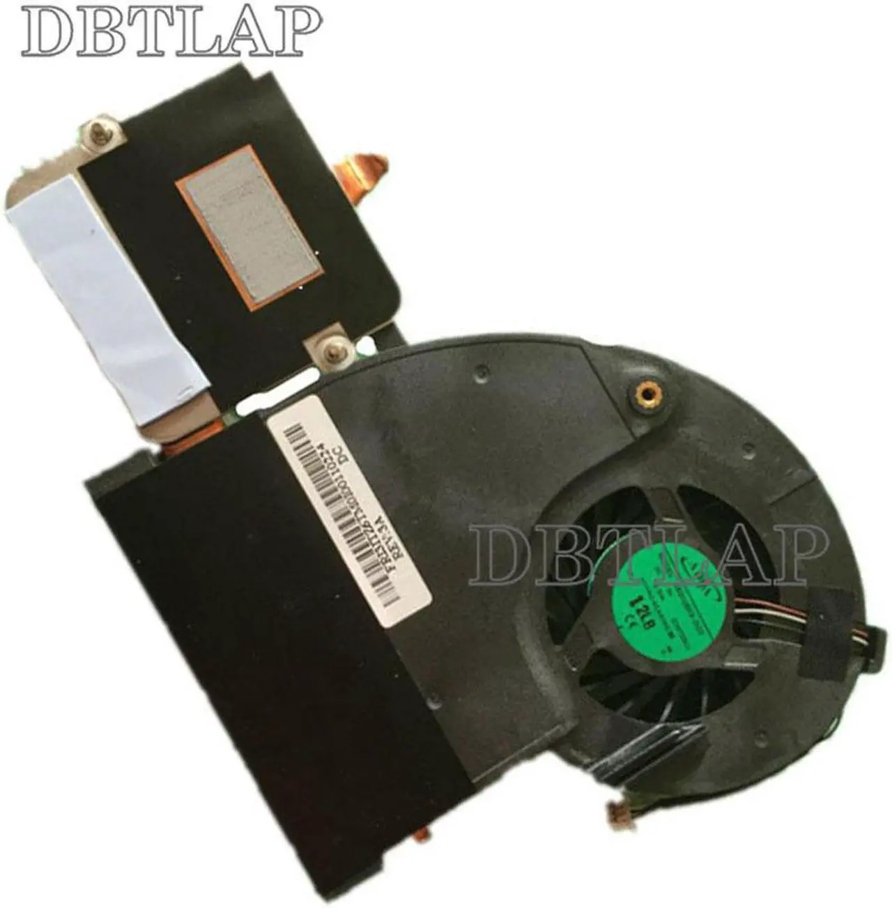 Alt view image 3 of 6 - Laptop CPU Cooling Fan with Heatsink for Toshiba Qosmio X500 X505 X505-Q870 X505-Q880 X505-Q887 X505-Q888 ADDA AB9005HX-DD3 5V 0.50A