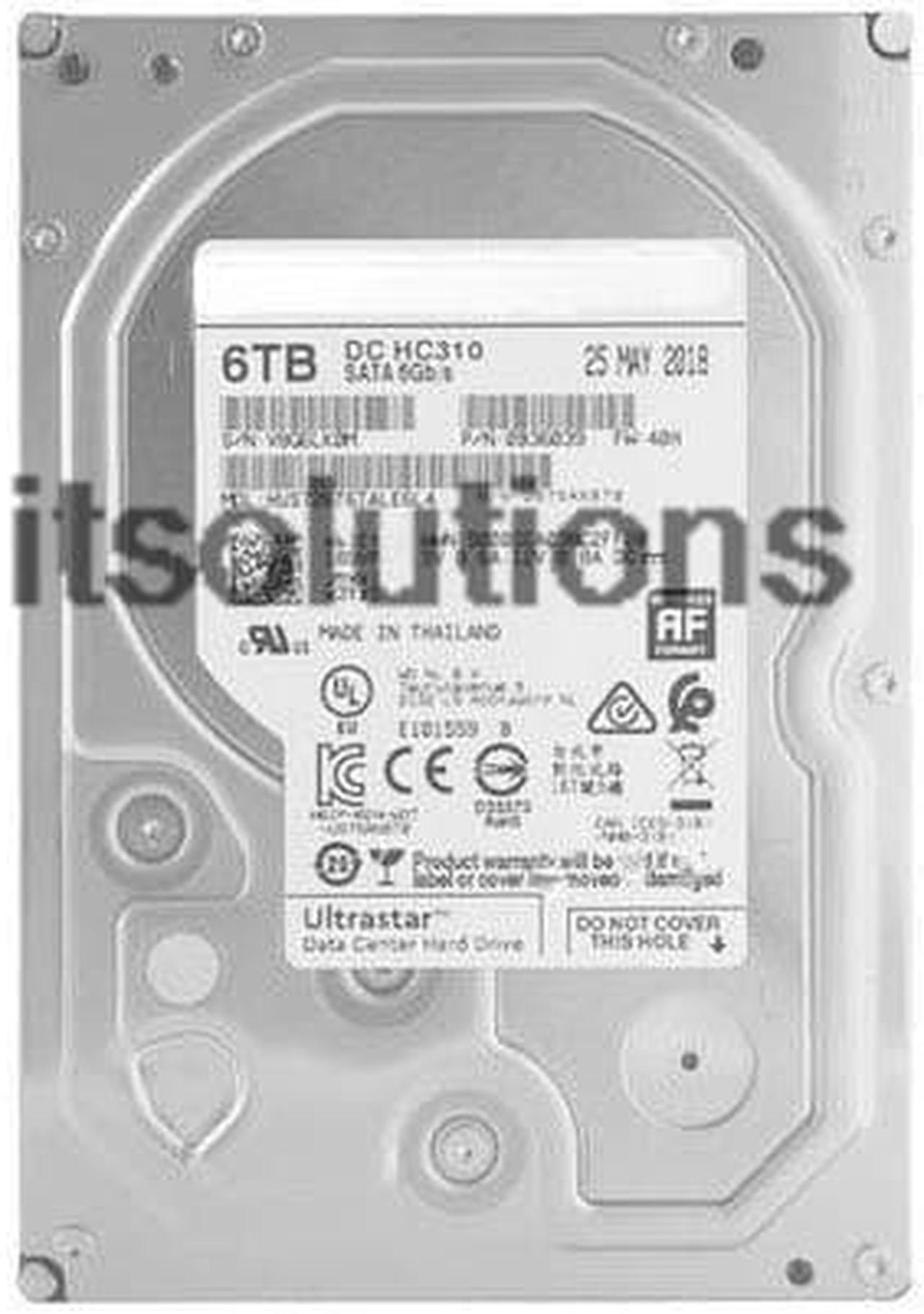 For WD/Western Data HUS726T6TALE6L4 6T Enterprise NAS3.5 Hard Drive 7.2k 256MB