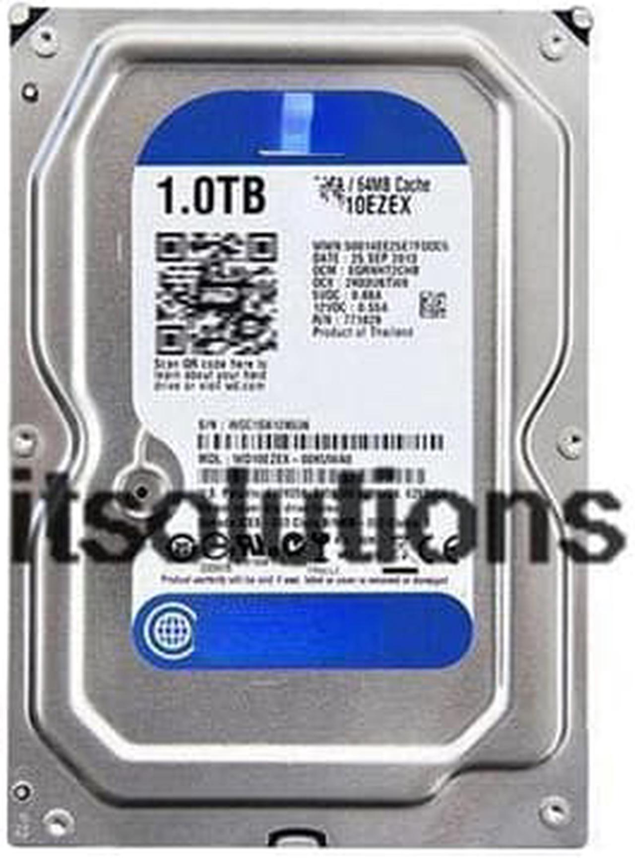 Main image of For WD/Western Data WD10EZEX 1T Blue Disk Desktop Hard Drive Western Digital 1TB Mechanical Single Disk Blue Disk 64M