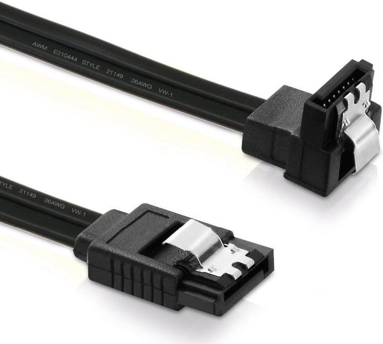 2PCS SATA cables  Hard Disk Drive Data Serial ATA Straight Cable 26AWG for HDD SSD Cord line 7pin sata cable